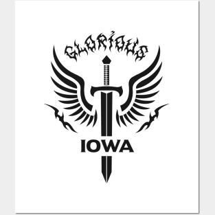 Glorious Iowa Posters and Art